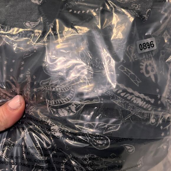 IRO Black Sheer Paisley Ruffle Romper Sz 8 - Picture 10 of 10